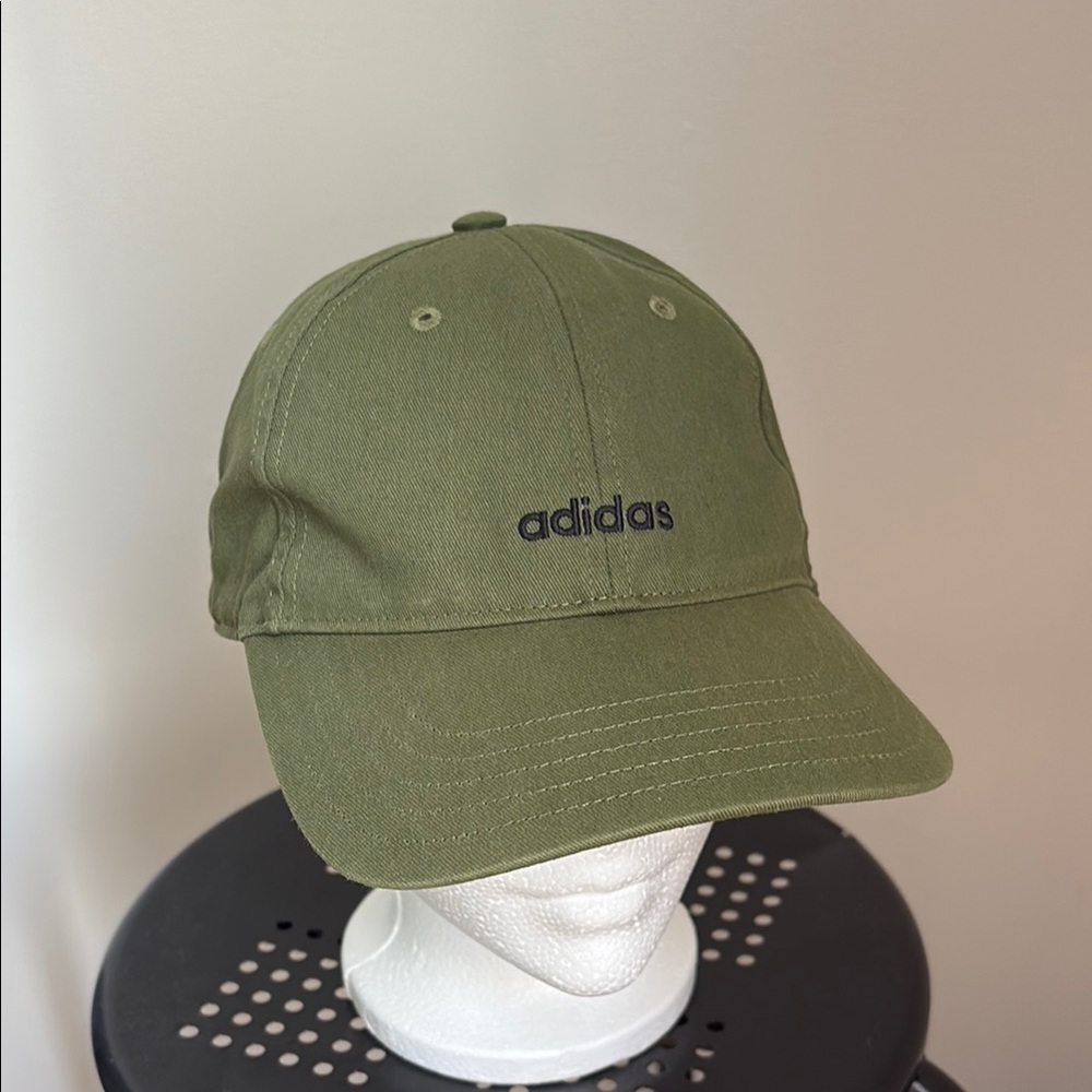 Green Adidas Hat .